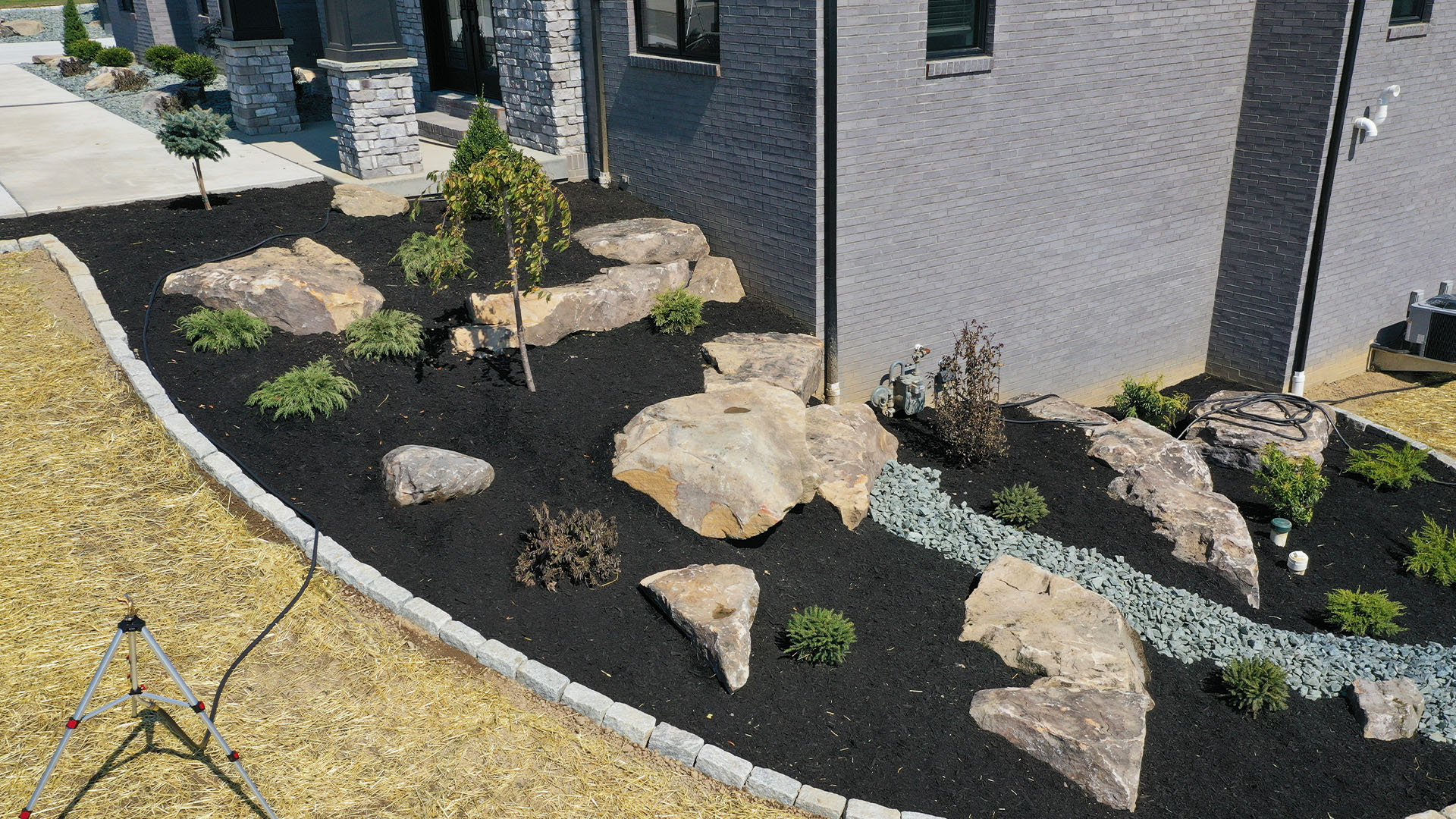 Full-property landscape design by Q&A Landscaping