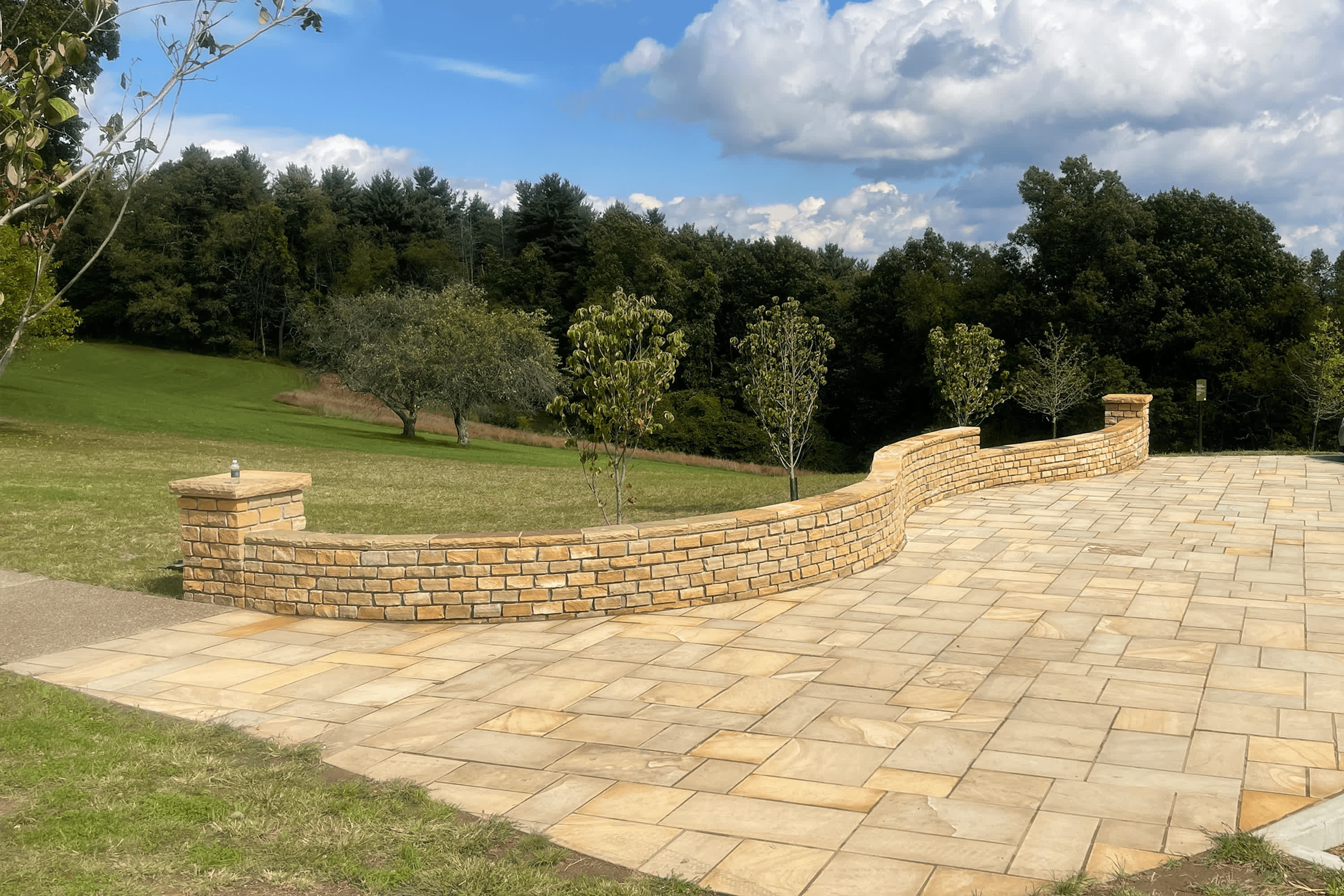 Paver patio installed by Q&A Landscaping